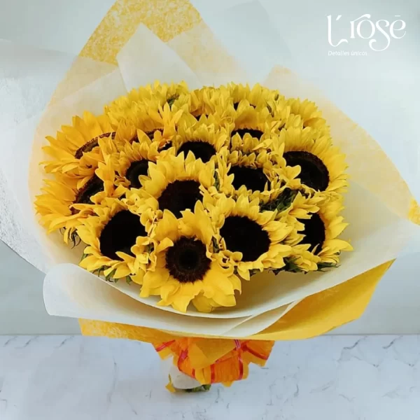 #279 Bouquet de girasoles