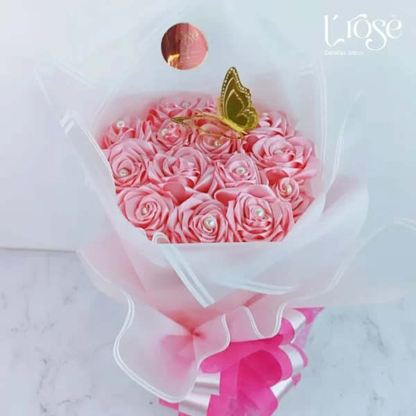 #249 Bouquet de rosas eternas - Imagen 7