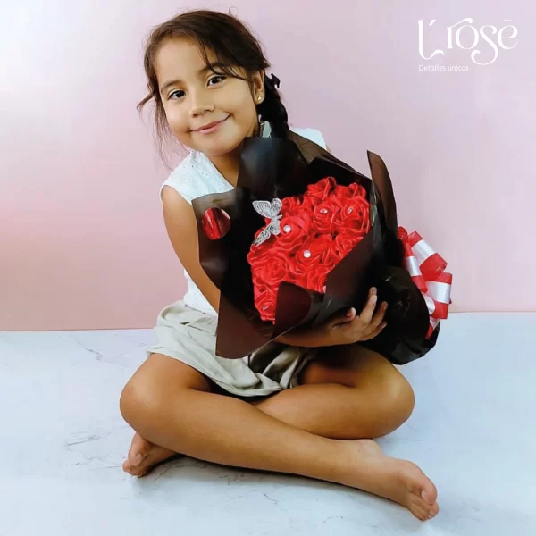 #249 Bouquet de rosas eternas - Imagen 2