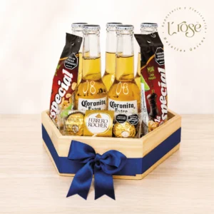 #452 Ancheta con coronitas, chocolates y manís