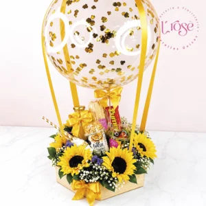 #385 Desayuno con girasoles