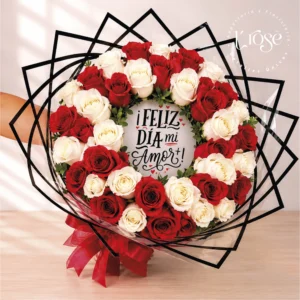 #252 Bouquet Espejo Personalizado