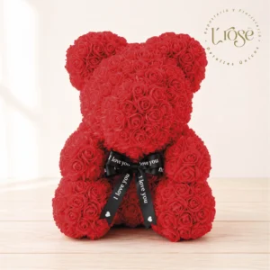#135 Oso en rosas de foamy