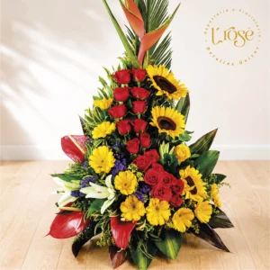 #306 Arreglo floral variado