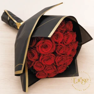 #417 Bouquet de 24 rosas
