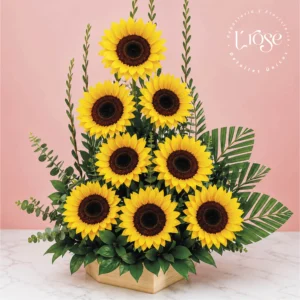 #449 Arreglo de girasoles