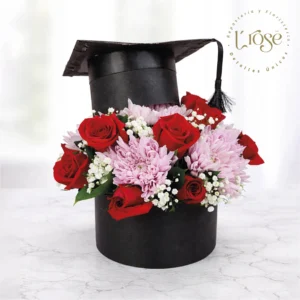 #96 Caja cilindro floral