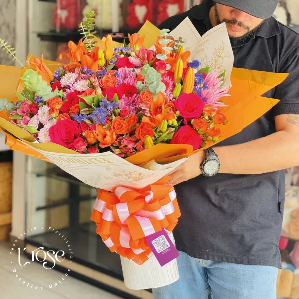 #331 Bouquet de flores - Imagen 2