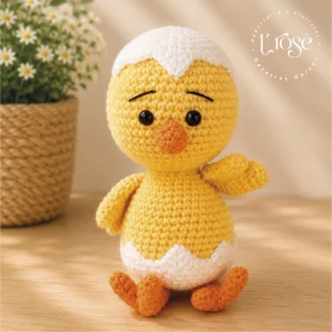 Pollito bebe amigurumi