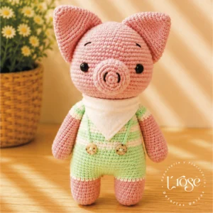 Cerdito amigurumi