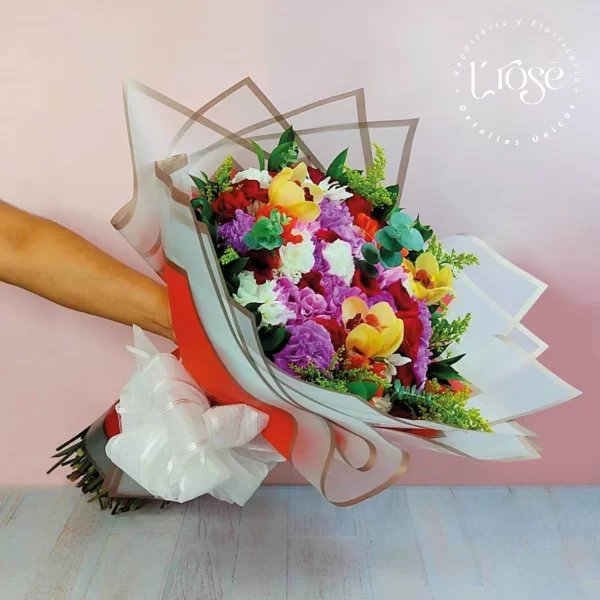#136 Bouquet de flores - Imagen 2
