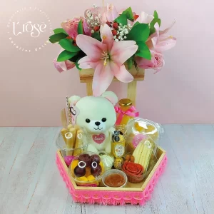 #357 Desayuno sopresa 2 pisos lirios