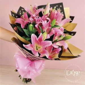 #467 Bouquet de lirios