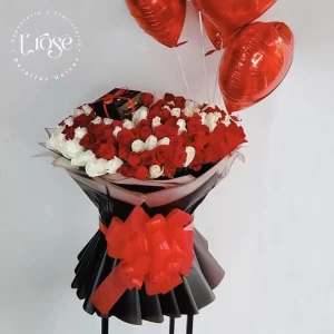 #526 Bouquet buchón de 300 rosas