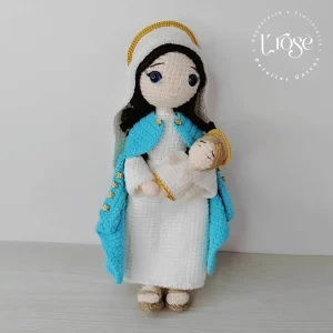 Virgen de la Candelaria Amigurumi