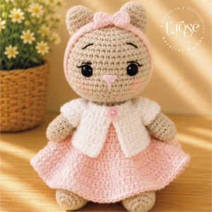 Osita Amigurumi Niña