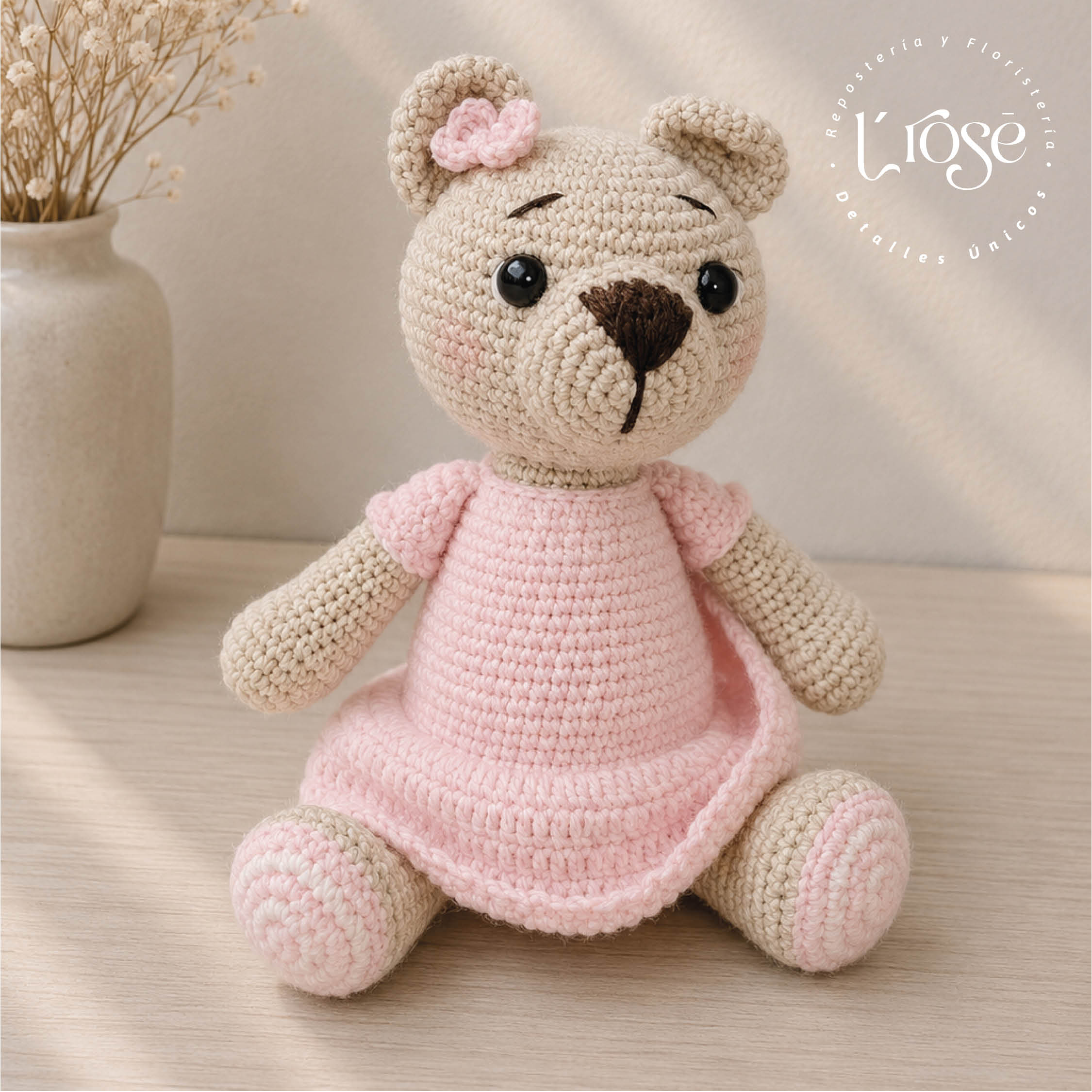 Osita Amigurumi Niña